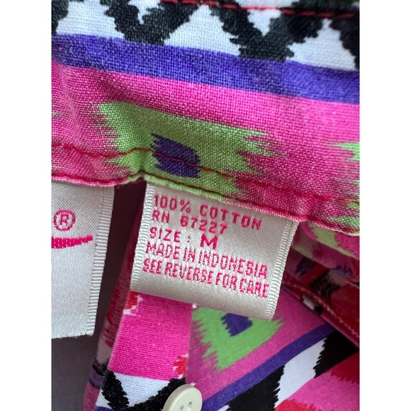 Vintage Pink Pennylane Button down Shirt Medium - Picture 8 of 8